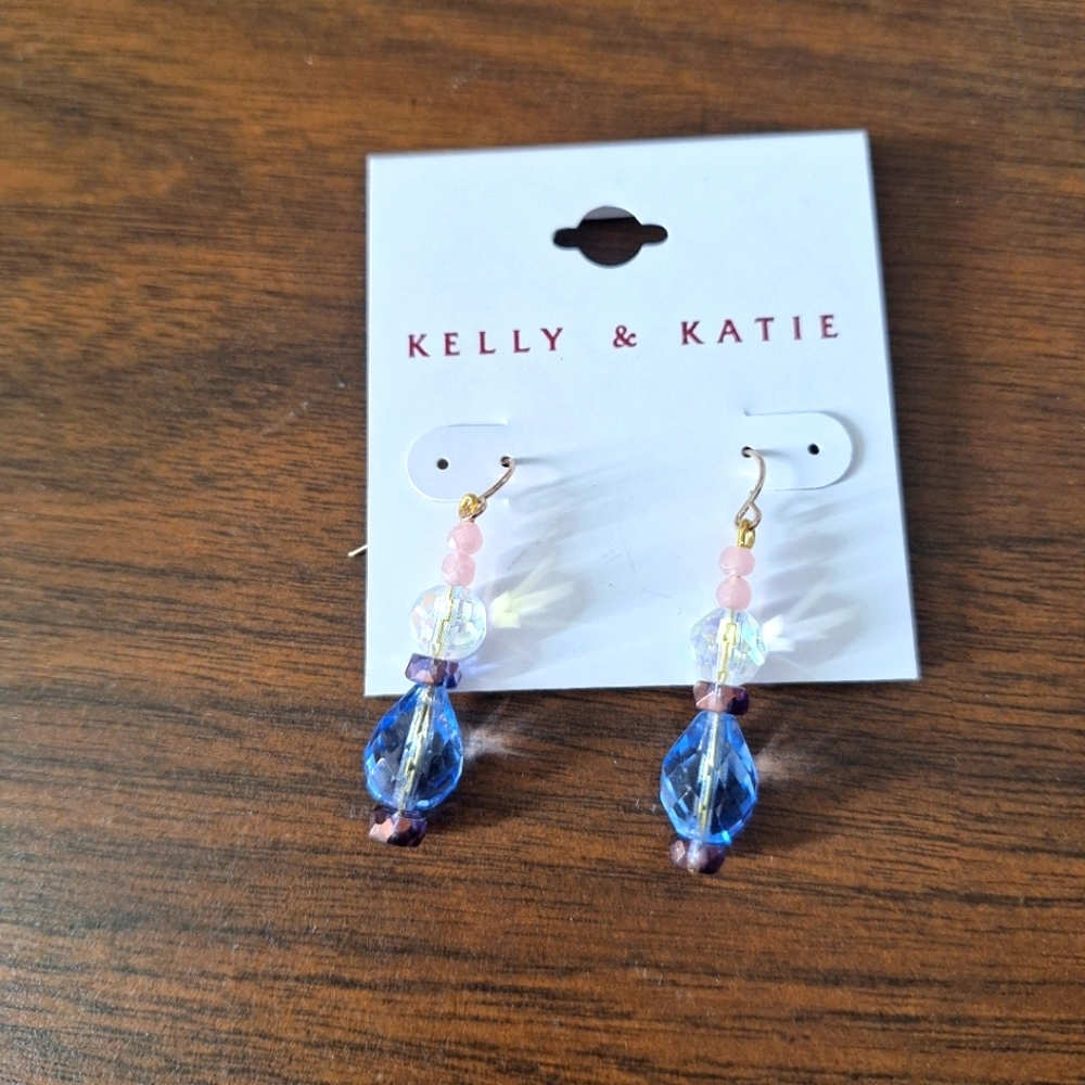 Kelly & Katie's beaded dangling earrings